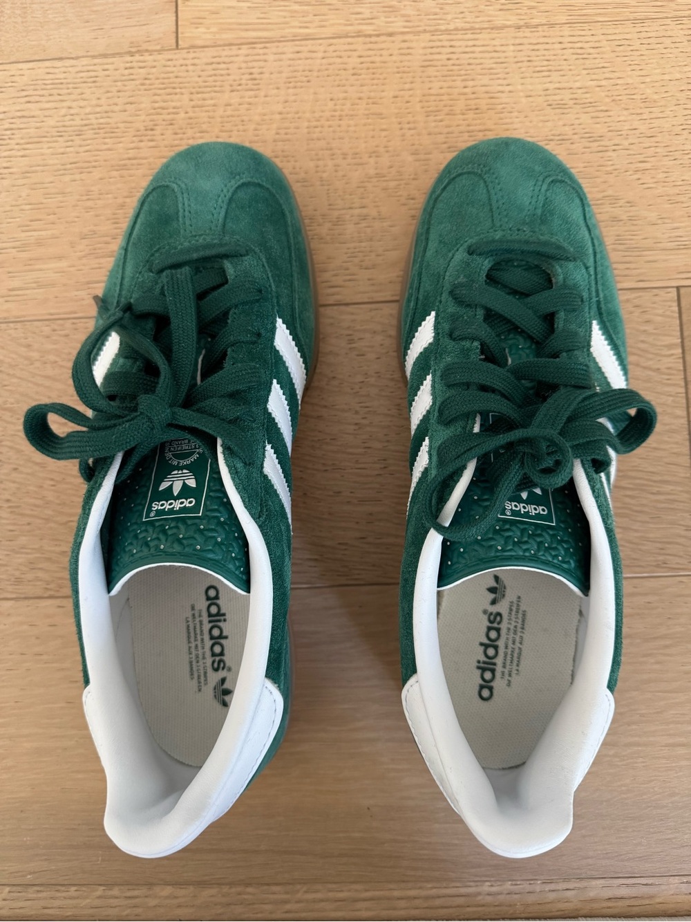 adidas Green Suede Gazelle
